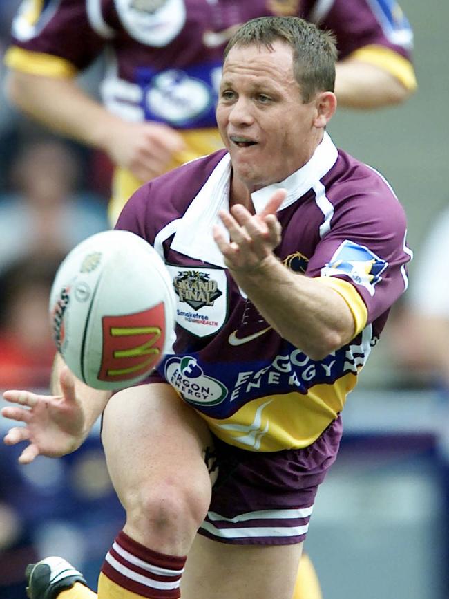 Walters was inspirational for Brisbane in 2000. (David Kapernick)