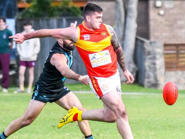 Luke Adams of the Shellharbour City Suns. Picture: Jaime O'Toole Deegan