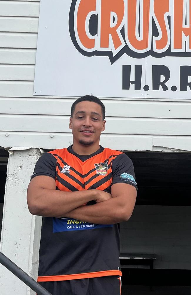 Herbert River Crushers French recruit Eliot Zenon ahead of the 2024 season. Picture: Supplied.