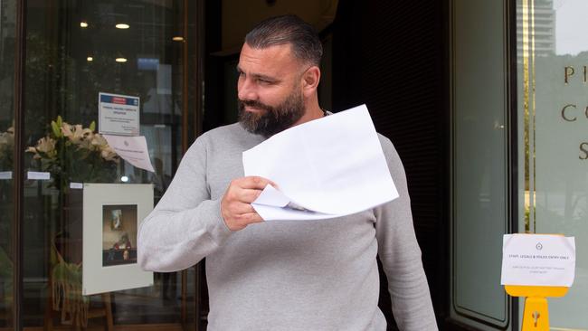 Bahmad at court. Picture: NCA NewsWire/Bianca De Marchi