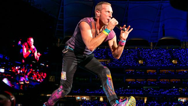 It almost goes without saying that Coldplay is an epic live band. Picture: Duncan Barnes