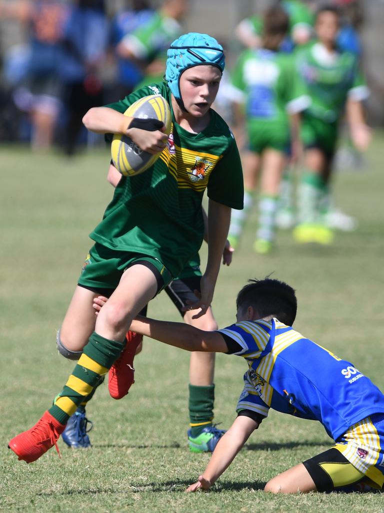 Day two of 2021 Laurie Spina Shield at Brothers.Gracemere Cubs Will Hoch. Picture: Evan Morgan