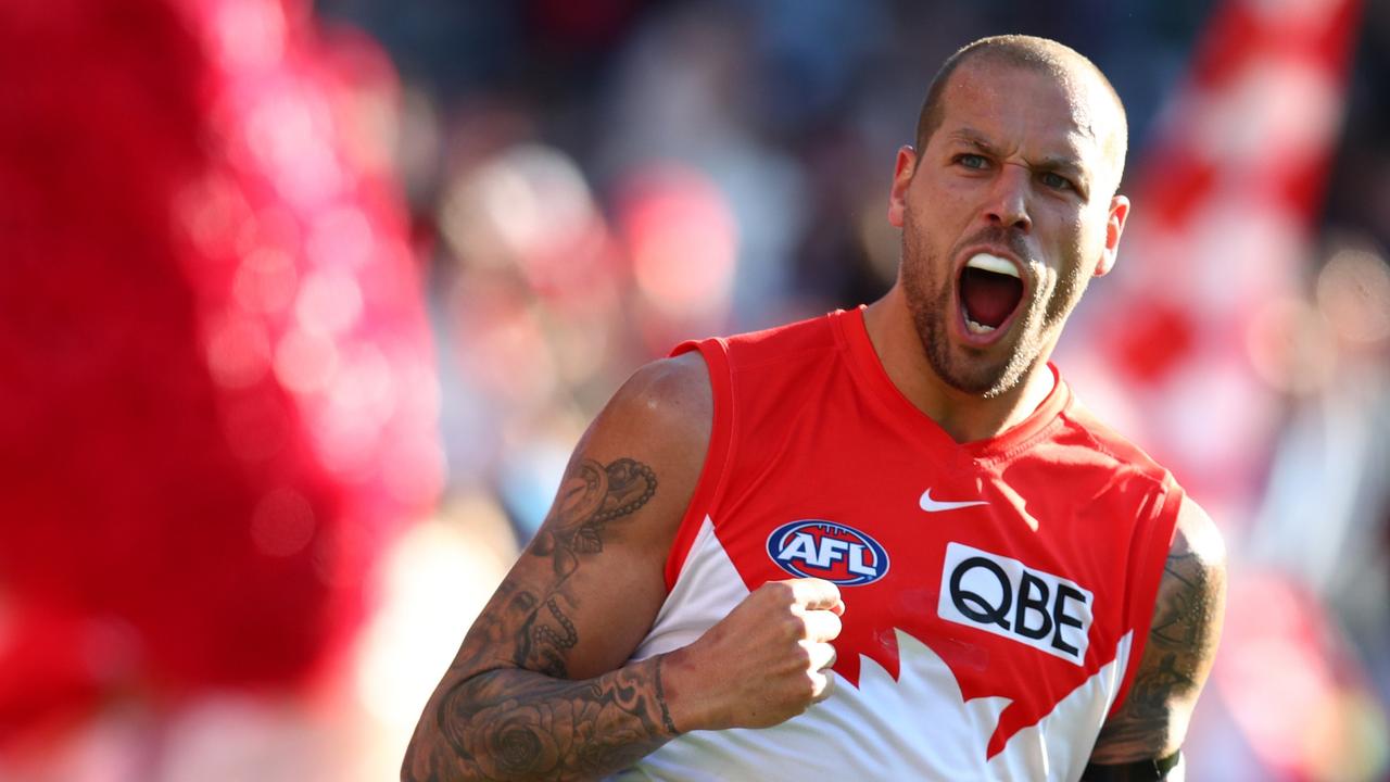 The Sydney Swans have put themselves into the “box seat” to snare a top two finish. Photo: Getty Images