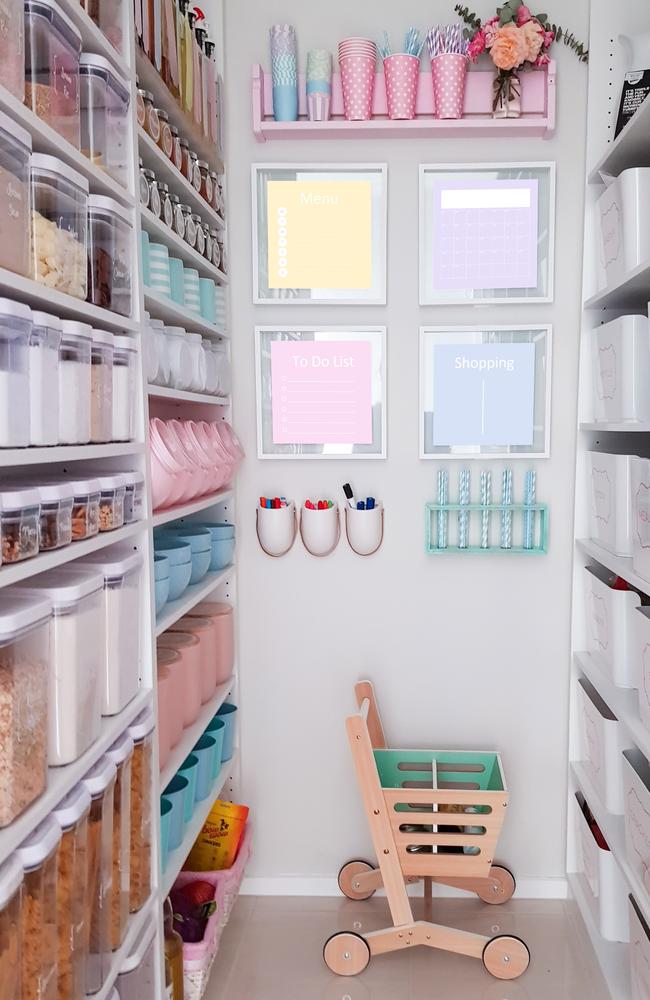 She designed the pantry herself. Picture: Iryna Federico