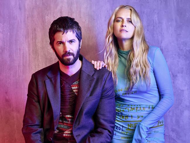 Jim Sturgess and Teresa Palmer for Binge’s Mix Tape. Phot: John Tsiavis, Styling: Irene Tsolakas.
