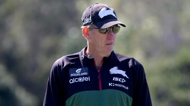 Wayne Bennett has seen it all in rugby league. Can he find another premiership with this Souths team? Picture: Damian Shaw