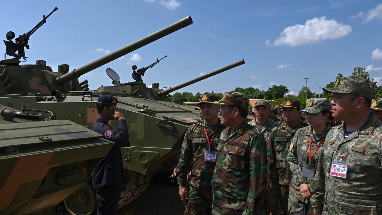 Chinese join Cambodia for naval military drills | The Australian