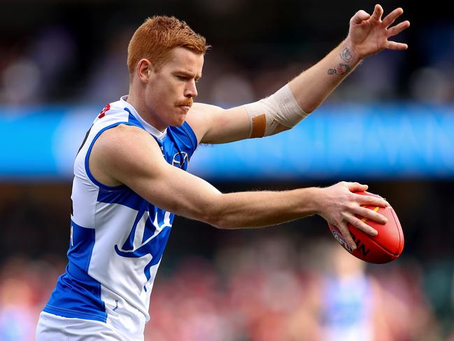 Toby Pink was the first pick in Friday’s rookie draft. Picture: Brendon Thorne/AFL Photos