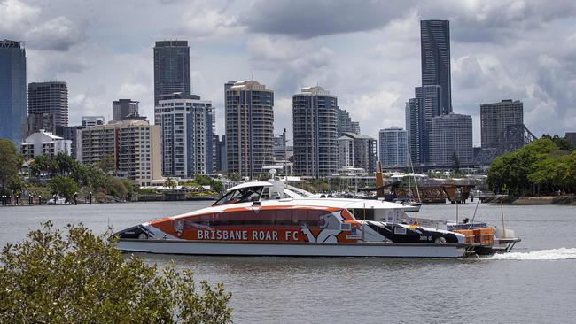 A Brisbane City Council spokesman said “nearly all” residents in the capital were within 400m of a stop that connected them to the high frequency network. Picture: AAP/Jono Searle