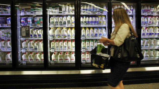 Healthy state: Consumer support of fresh milk and dairy products have remained strong despite the impact of COVID-19 on other parts of the economy. Picture: Jodie Richter