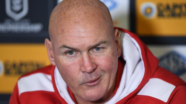 Dragons coach Paul McGregor. Picture: AAP