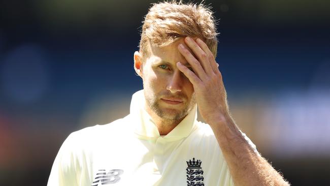 Captain Joe Root has played a lone hand for England. Picture: Getty Images