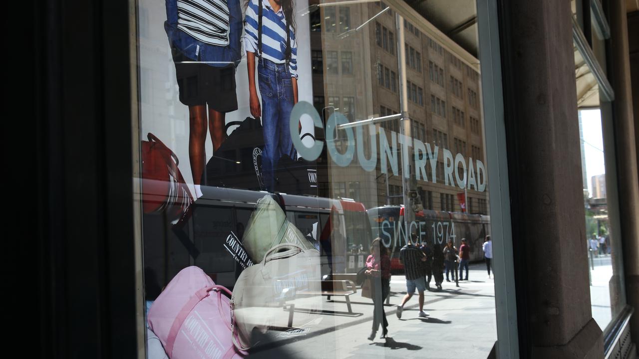 Country Road flagship stores is Sydney's CBD. Picture: Britta Campion