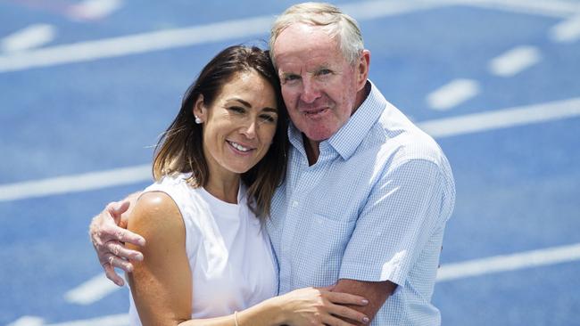 Renay Parkinson saved Les Gillies' life after he ran a seniors athletic race and went into cardiac arrest. Picture: Jenny Evans