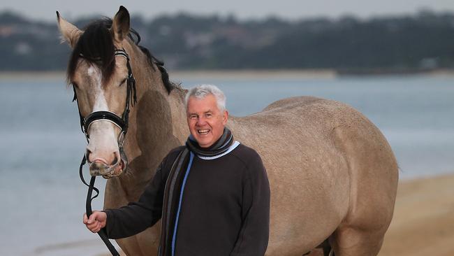 Daryl Braithwaite helps explain the history of his hit The Horses, 25 years on. Picture: Alex Coppel.