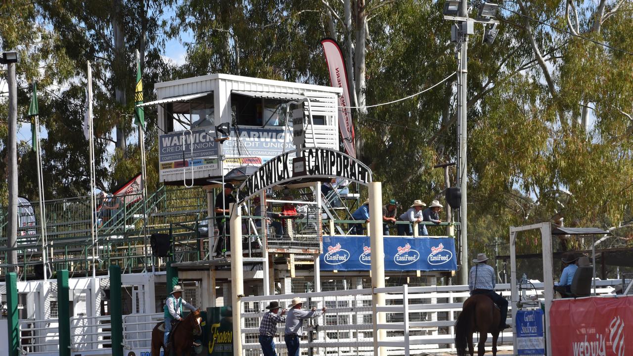 The Warwick Showgrounds arena is set to see plenty more action in the 2021 Warwick Rodeo and Gold Cup Campdraft.