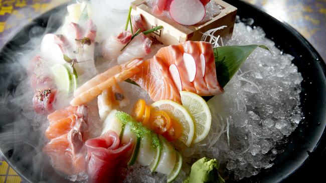 Cool for summer: sashimi platter from Daniel San.