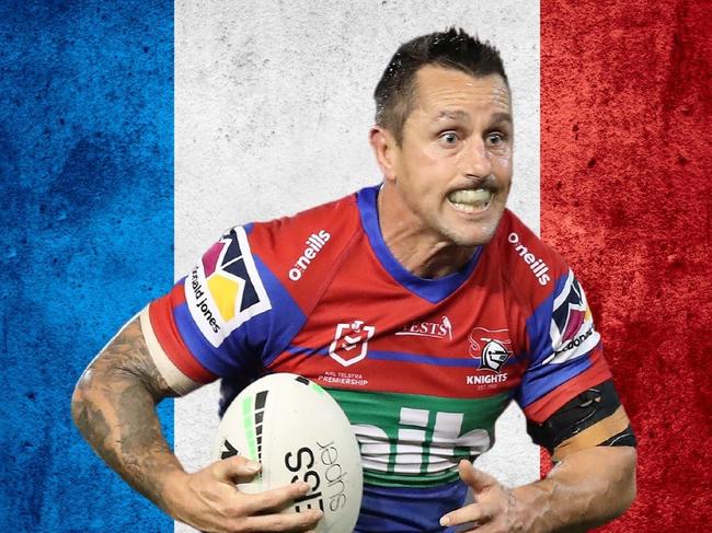 Mitchell Pearce has shared his knowledge of France.