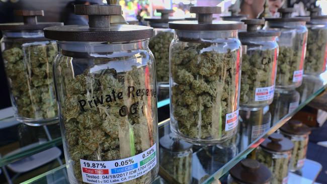 Pain doctors say the jury’s still out on medicinal cannabis. Picture: AP Photo/Richard Vogel