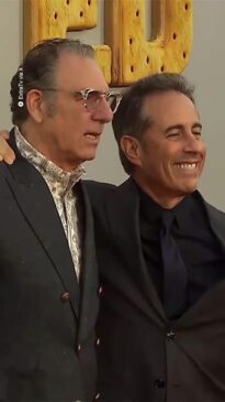 Heartwarming moment Jerry and Kramer reunite