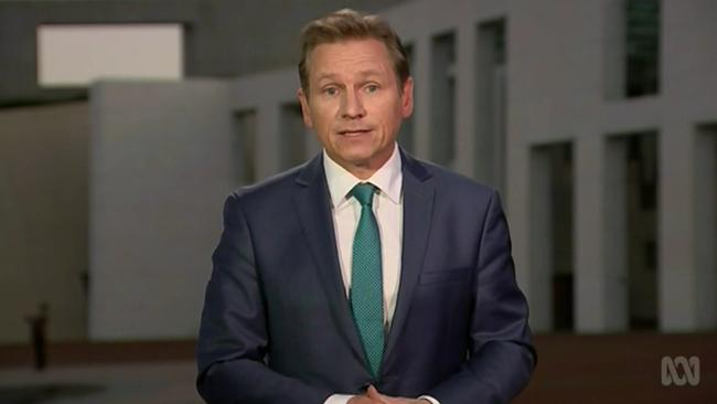 ABC reporter Andrew Probyn.