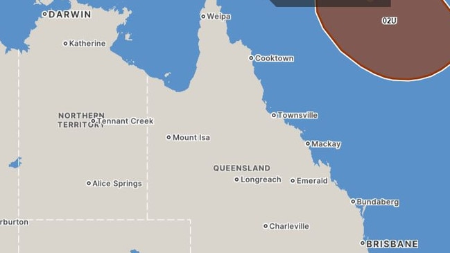 There’s a high chance of a tropical cyclone developing near the Solomon Islands or far northeast of the Coral Sea next week. Picture: BOM