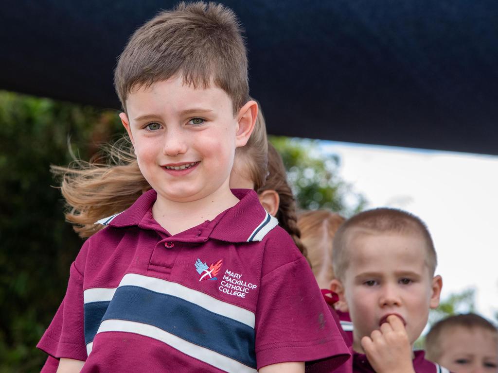 My First Year 2023: Mary MacKillop Catholic College, Highfields Prep A, February 2023. Picture: Bev Lacey