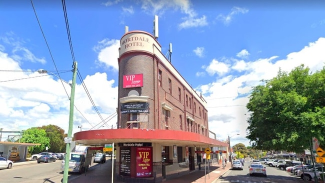 Ethan Fuimaono, 24, was sentenced in Downing Centre District Court last week after he pleaded guilty to assault with intent to rob and having custody of a knife in a public place. He attempted to rob Mortdale Hotel on Anzac Day last year. Picture: Google Maps