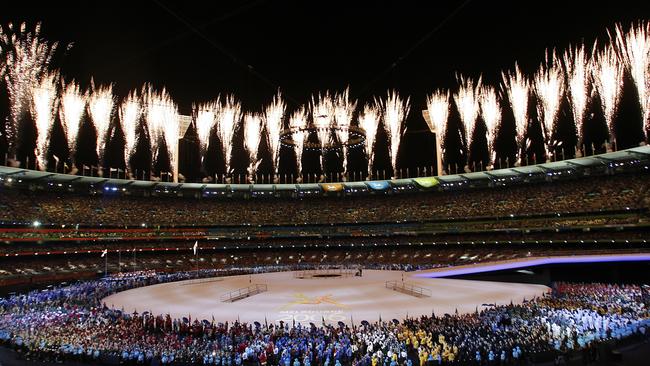 Melbourne will not have a repeat of the 2006 Commonwealth Games opening ceremony at the Melbourne Cricket Ground. Picture: Getty Images