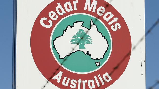 There have been 71 coronavirus cases linked to Cedar Meats. Picture: Getty