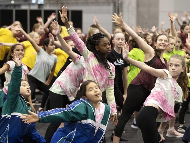 Behind the scenes at Creative Generation Rockeisteddford 2022. Picture: Nigel Hallett