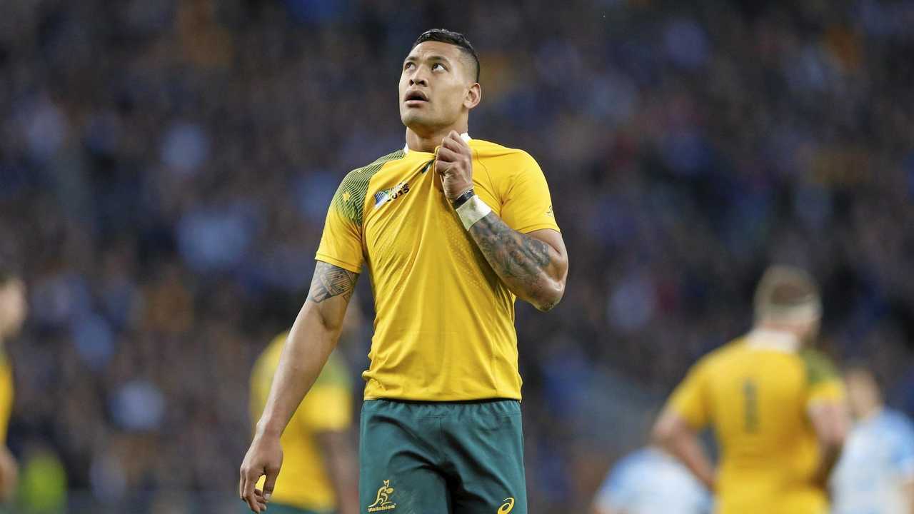 WELL DONE IZZY: Israel Folau has people talking about rugby again, even if it's not for things on the field. Picture: Frank Augstein