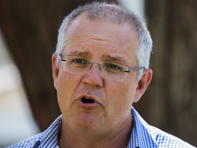 Scott Morrison says the TPP makes sense. Picture: Jenny Evans