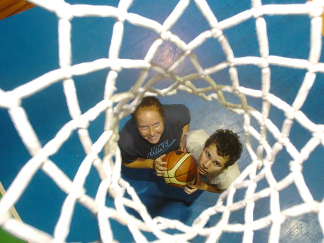 Alice Springs Basketball-players Staci Trindle-Price (17) and Braedon Abala (20) were selected for the Arafura Games in Darwin.