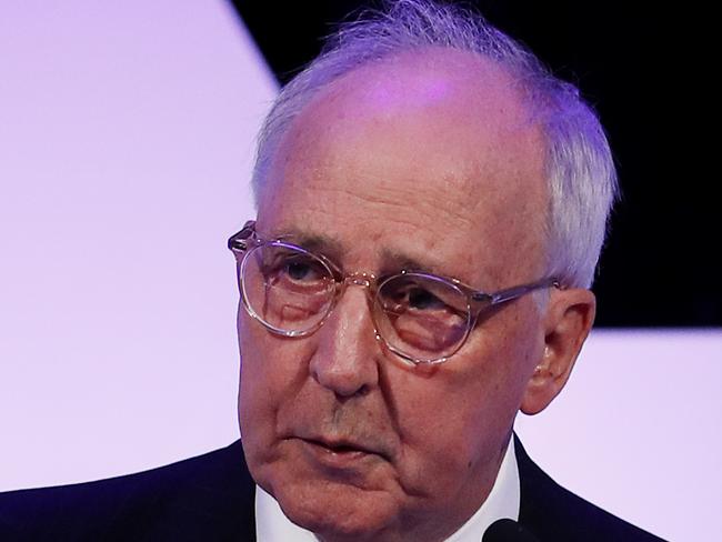 Former Prime Minister Paul Keating speaking at The AustralianÕs Strategic Forum: How should we manage our relationship with China? in Sydney on Monday 18th November 2019. Picture: Nikki Short