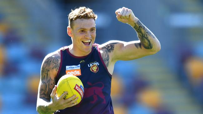 Mitch Robinson has thrived in his new role on the wing. Picture: AAP