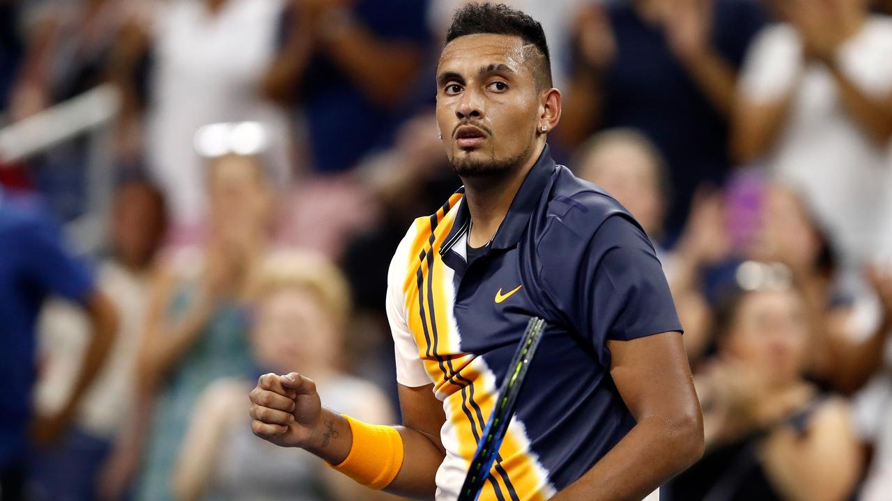 Nick Kyrgios walked away with the win.