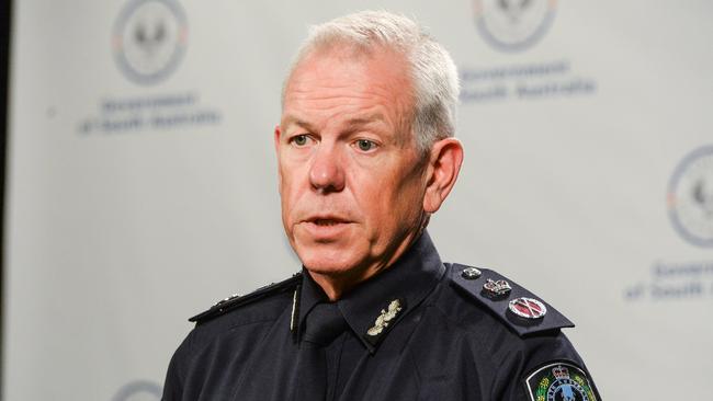 SA Police Commissioner Grant Stevens. Picture: NCA NewsWire / Brenton Edwards