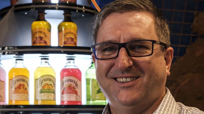 OPEN FOR BUSINESS: Bundaberg Brewed Drinks CEO John McLean welcomes tourists and locals alike to check out the new experience on offer at the newly refurbished, iconic Barrel.