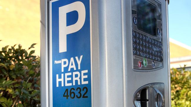 Generic photo of parking meter Bowen Hills.