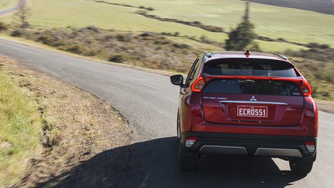 Eclipse Cross: Rear spoilers are a query.