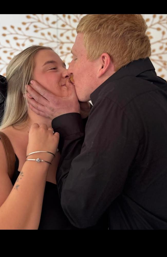 Isabelle and Nathan met through mutual friends when they were 16. Picture: supplied.