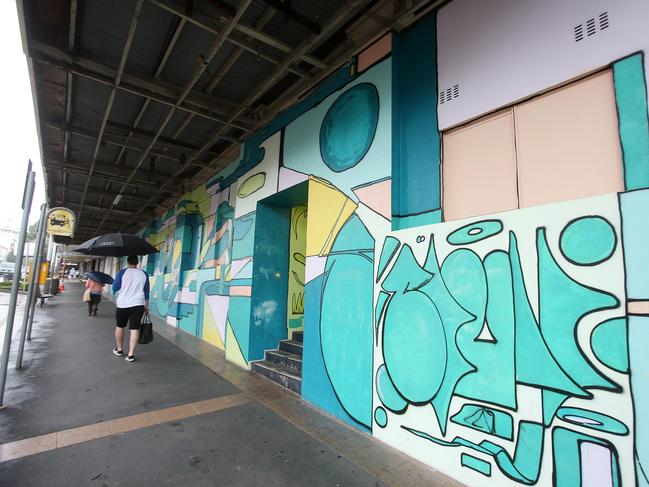 Facade of the abandoned Harold Hawkins Court on Norton St. Picture: Carly Earl