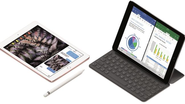 Professional iPad ... The 9.7 inch iPad Pro is compatible with the Apple Smart Keyboard and Apple Pencil. It offers the productivity features of the top-end iPad Pro 12-inch but in a more convenient size.