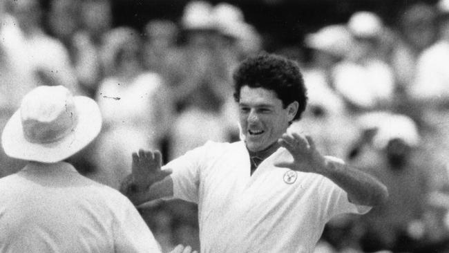 Australian bowler Mike Whitney.