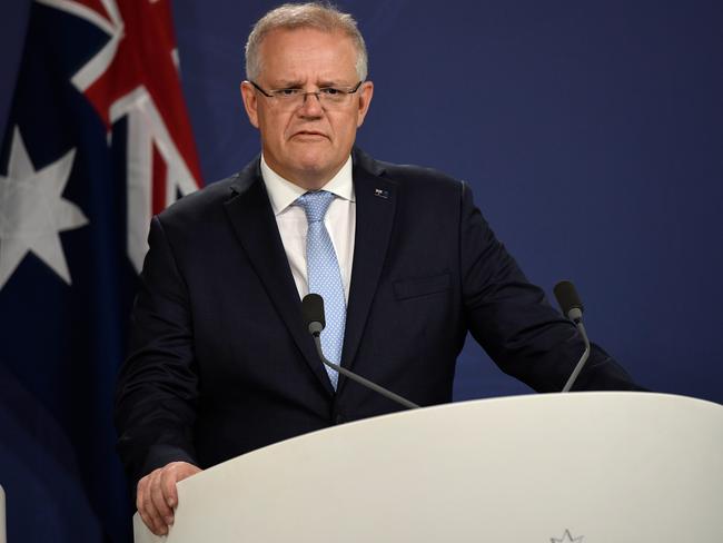 The states and Scott Morrison are often at odds. Picture: AAP/Bianca De Marchi