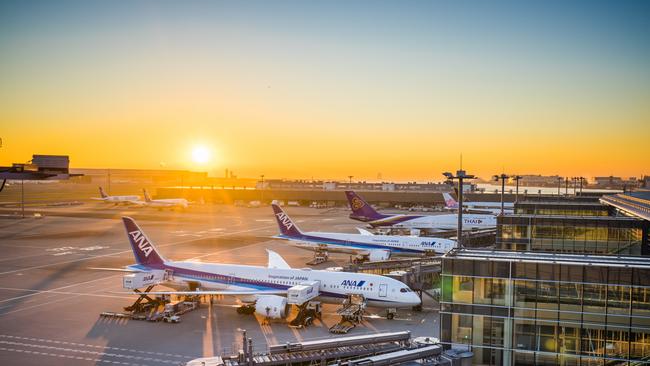 Tokyo Haneda International Airport is closer to the city’s CBD than Narita. Picture: iStock