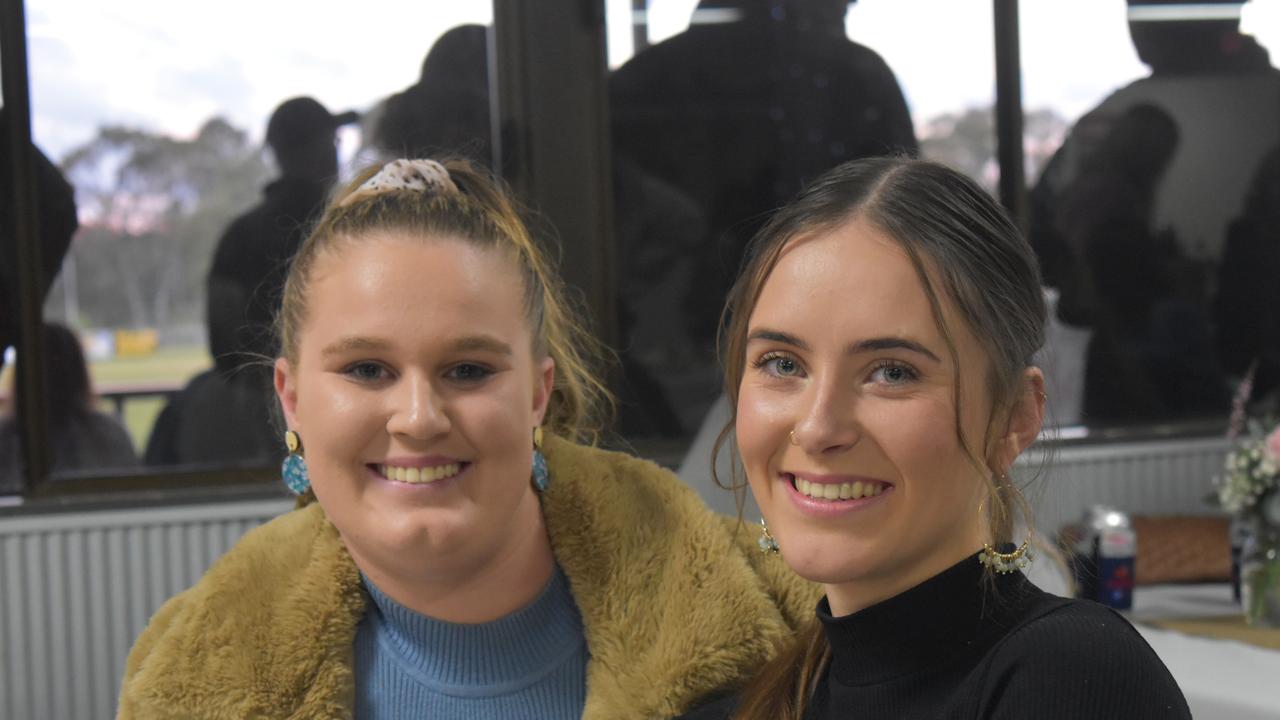 Courtney Davidson and Jordan Willmore at the 2021 Warwick Cowboys Ladies' Day.