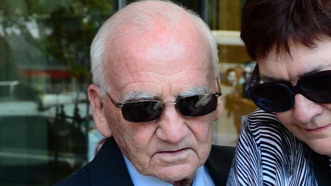 Egan, 83, was convicted in 2013 of raping a teenage girl. Picture: Jeremy Piper