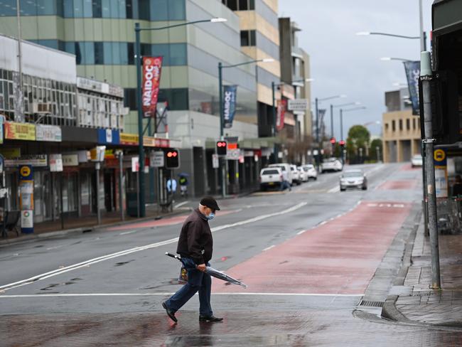 SYDNEY, AUSTRALIA - NewsWire Photos AUGUST 24, 2021: Quiet scenes in Liverpool in Sydney's south-west following the introduction of curfews and tighter lockdown restrictions.Picture: NCA NewsWire / Jeremy Piper